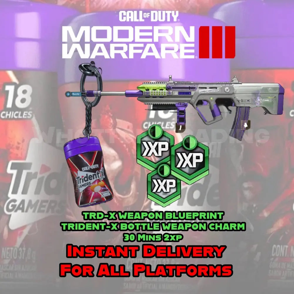 Call of Duty x Trident Gum MW3 Bundle Promotion – WHOTTON TRADING