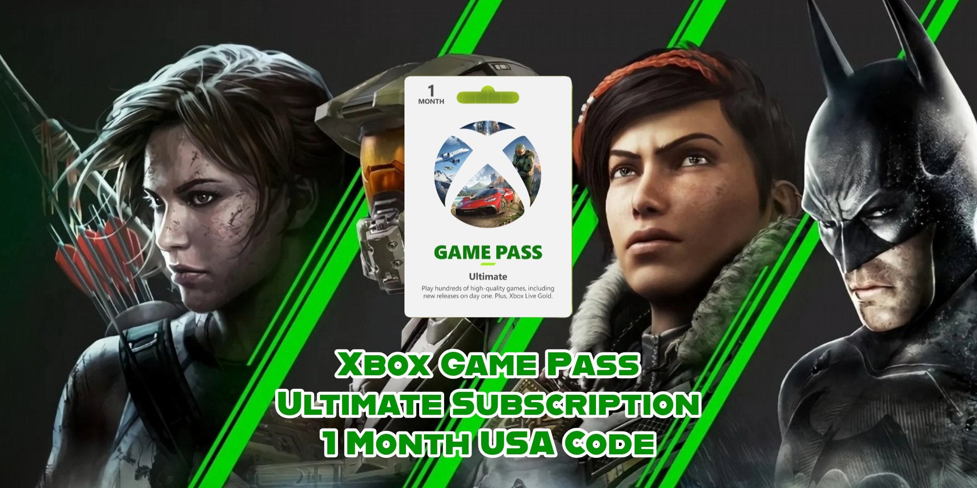 Xbox Game Pass Ultimate Subscription 1 month membership (GLOBAL).