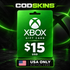 Xbox $15 USD gift card digital code for United States accounts only – CODSKINS